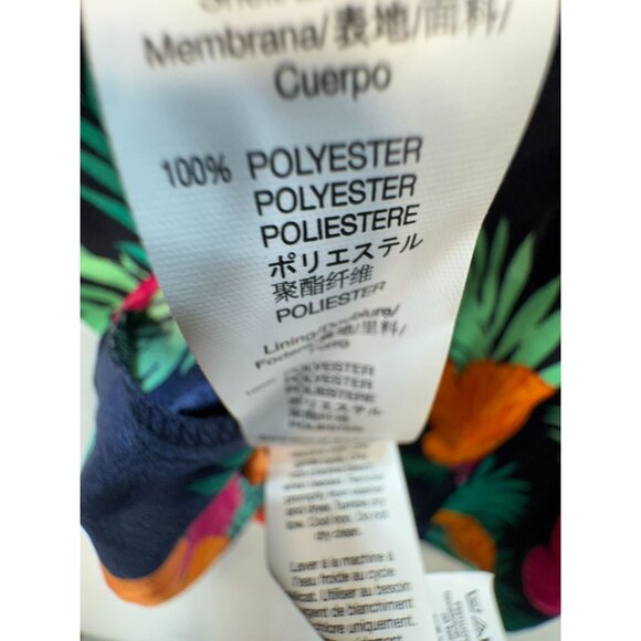 Gap Womens Sundress Size 8 Multicolor Tropical Floral  Sleeveless Knee Length - Picture 5 of 10